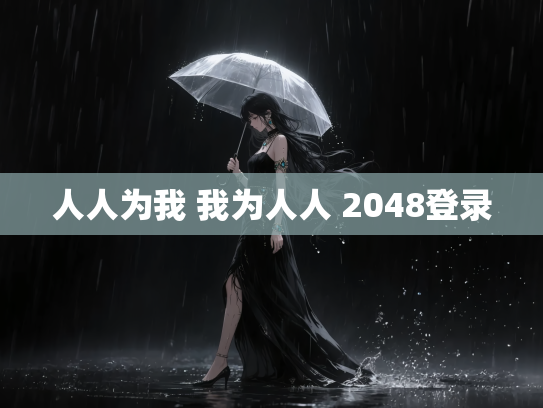 人人为我 我为人人 2048登录